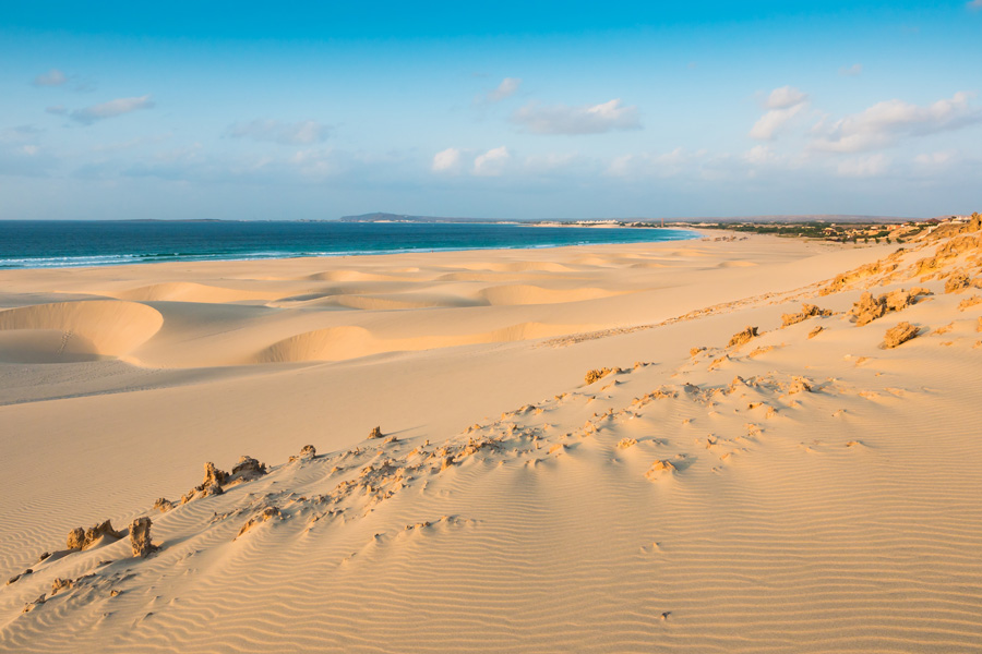 Sanddyner i Boa Vista, Kap Verde